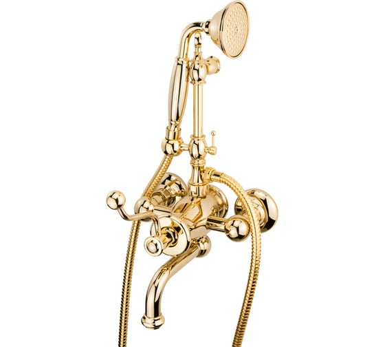 Изображение товара Смеситель для ванны Migliore VIVALDI внешний, поворотный излив, золото 19544