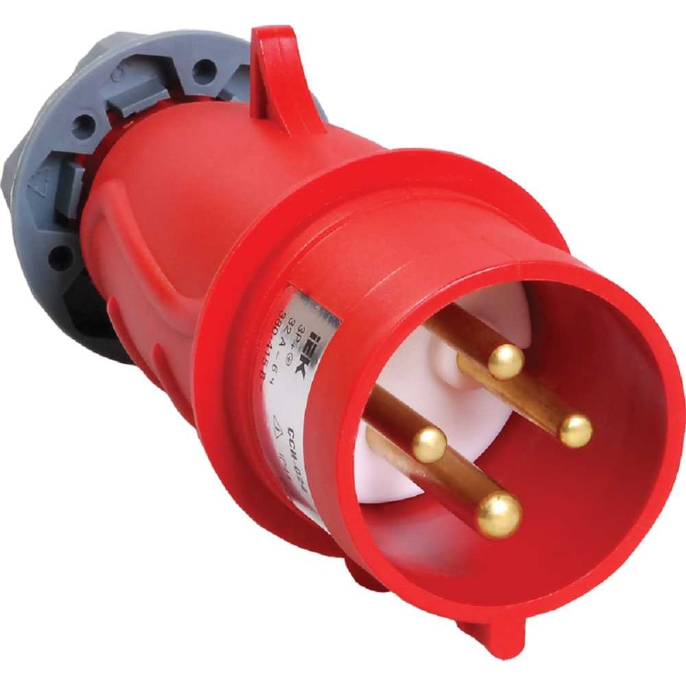 Изображение товара Переносная вилка IEK MAGNUM ССИ-024 32А 3Р+РЕ 380 IP44