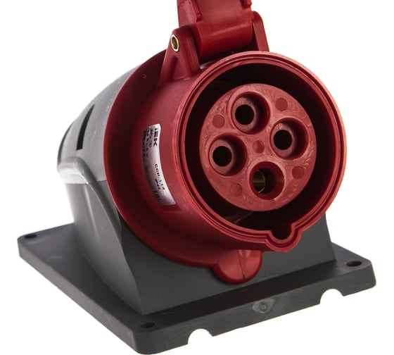 Изображение товара Стационарная розетка IEK MAGNUM ССИ-114 16А 3Р+РЕ 380В IP44 PSN12-016-4 6905759