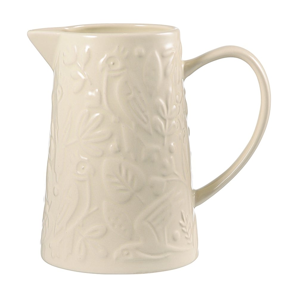 Изображение товара Керамический кувшин Liberty Jones Birds of Paradise 980 мл кремовый дизайн птицы