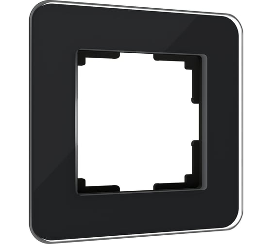 Изображение товара Рамка WERKEL на 1 пост elite черный, стекло a063819