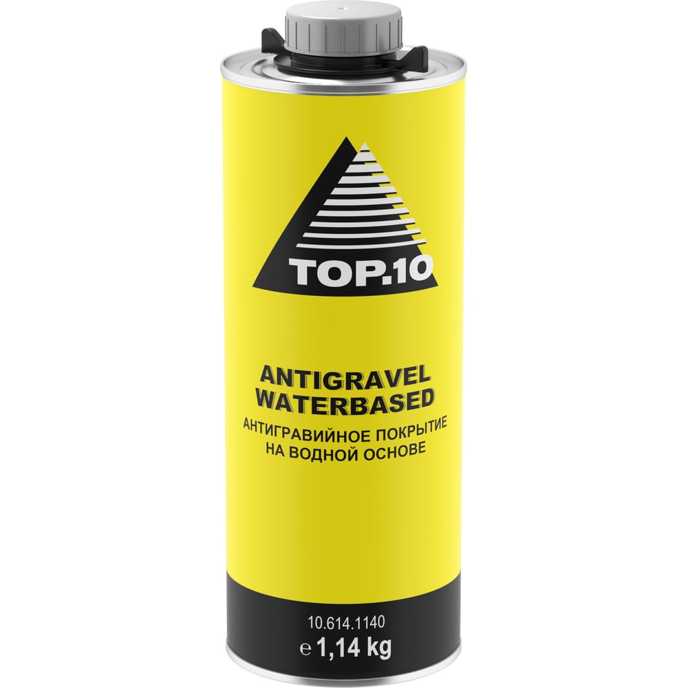 Изображение товара Антигравий на водной основе TOP.10 Il темно-серый 1.14 кг защитное покрытие