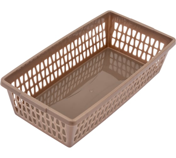 Изображение товара Корзина для хранения Martika Велетта 21x11x5 см, коричнево-серая С711КСЕР