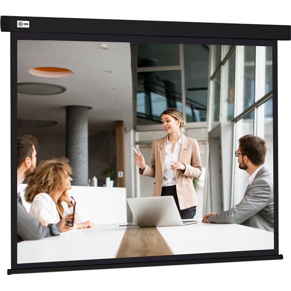 Изображение товара Экран 168x299см Wallscreen CS-PSW-168x299-BK 16:9 черный