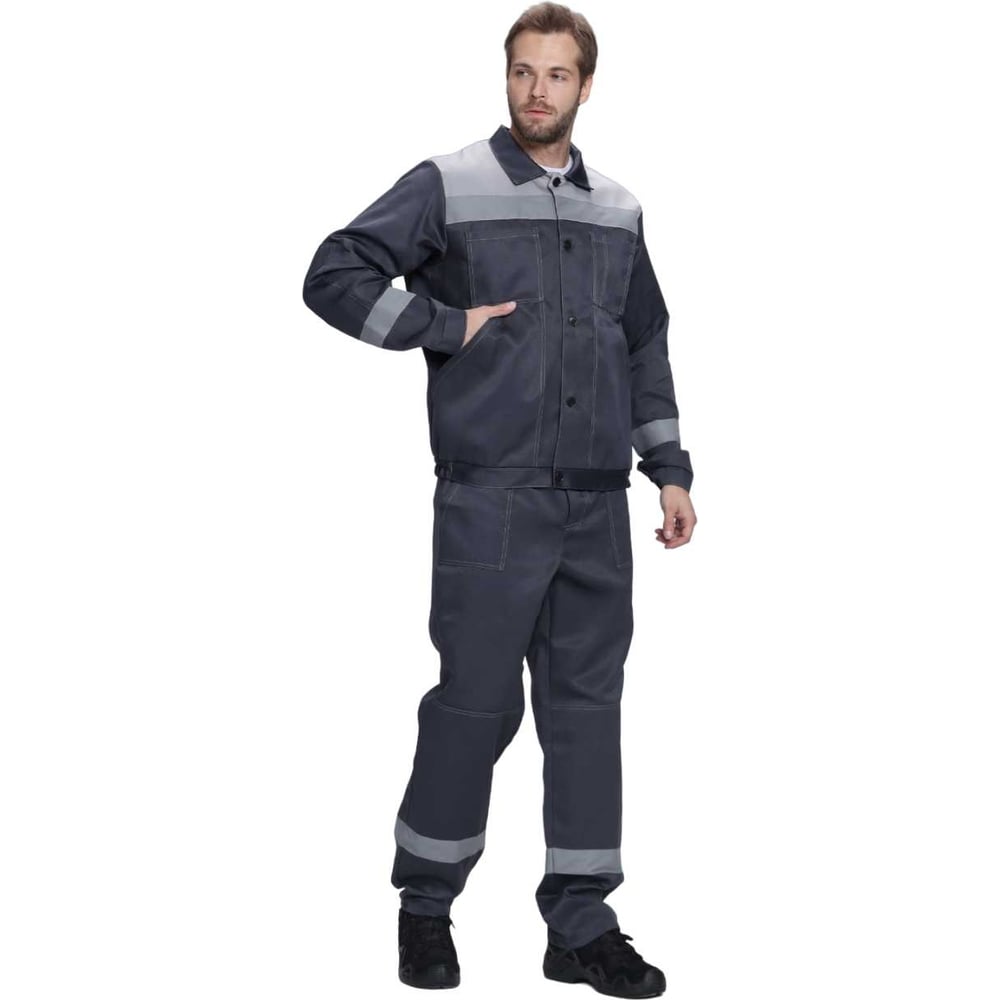 Изображение товара Костюм с брюками Факел Легион-1 NEW темно-серый/светло-серый