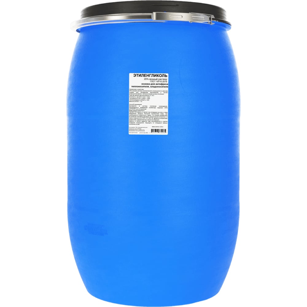 Изображение товара Этиленгликоль APIS 20% водный раствор для отопительных систем 125 кг