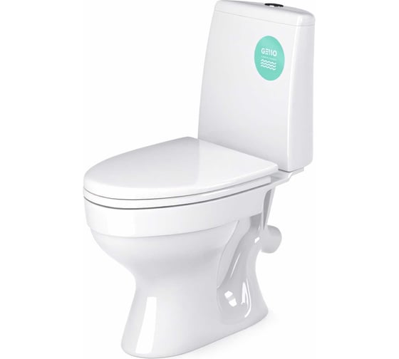 Изображение товара Унитаз-компакт Gesso W 101 HOME De Luxe с 1 уровневой арматурой (100% комплектация) 9012356