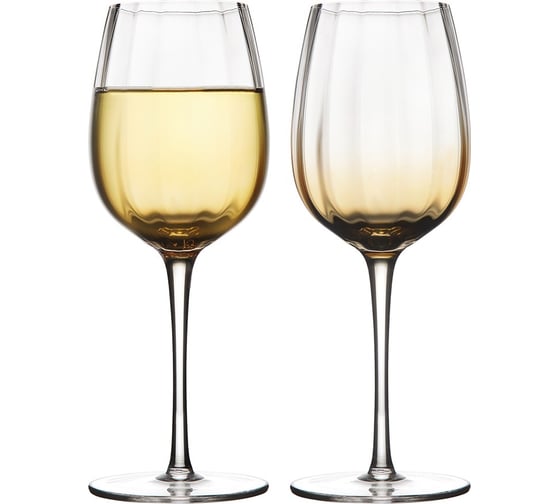 Изображение товара Набор бокалов для вина Liberty Jones Gemma Amber, 360 мл, 2 шт. HM-GAR-WGLS-360-2