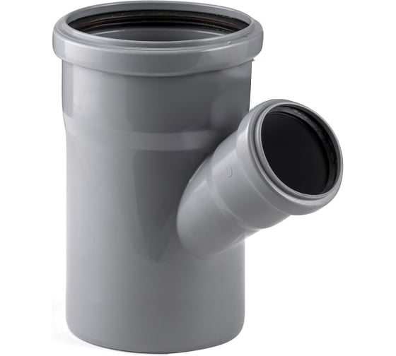 Изображение товара Тройник RTP ВК ПП 125/125x45 серый S 36312