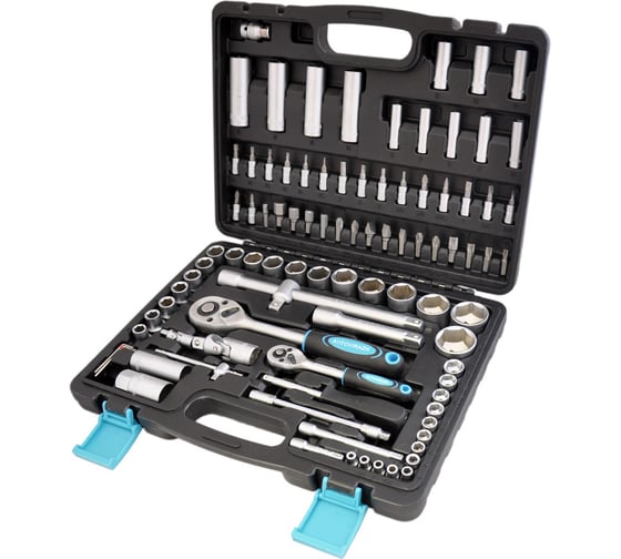 Изображение товара Набор инструмента (94 предмета, 1/2 1/4 DR, CrV) AUTOVIRAZH AV-212094