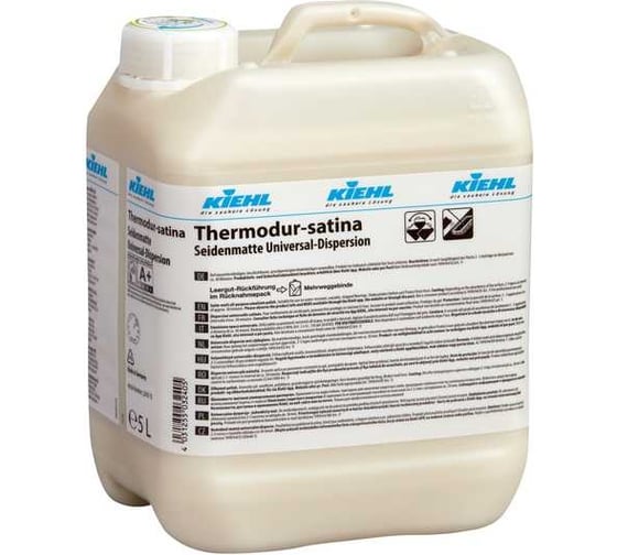 Изображение товара Металлизированный лак-дисперсия KIEHL Johannes KG Thermodur-satina матово-блестящий, 5 л j200705