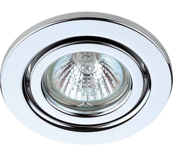 Изображение товара Встроенный светильник POWERLIGHT MR16x50W пакет хром MR16В MR16B-CH