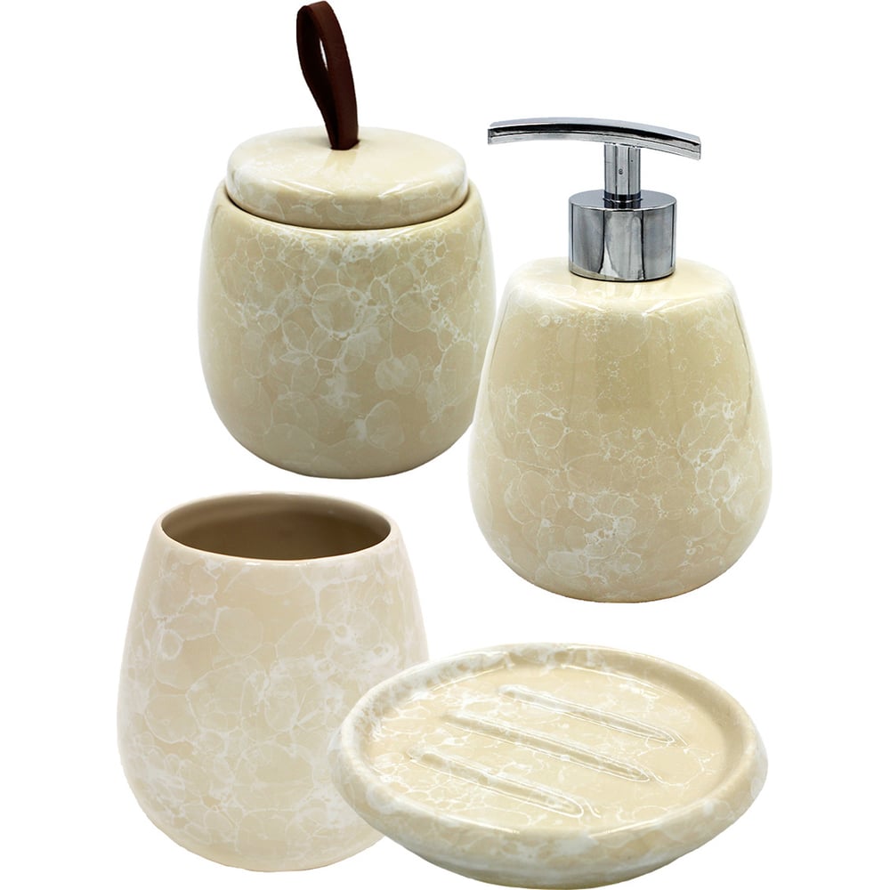 Изображение товара Комплект настольный для ванн Bath Plus pietra beige set4w 04 W-CE2242BA-SET4W