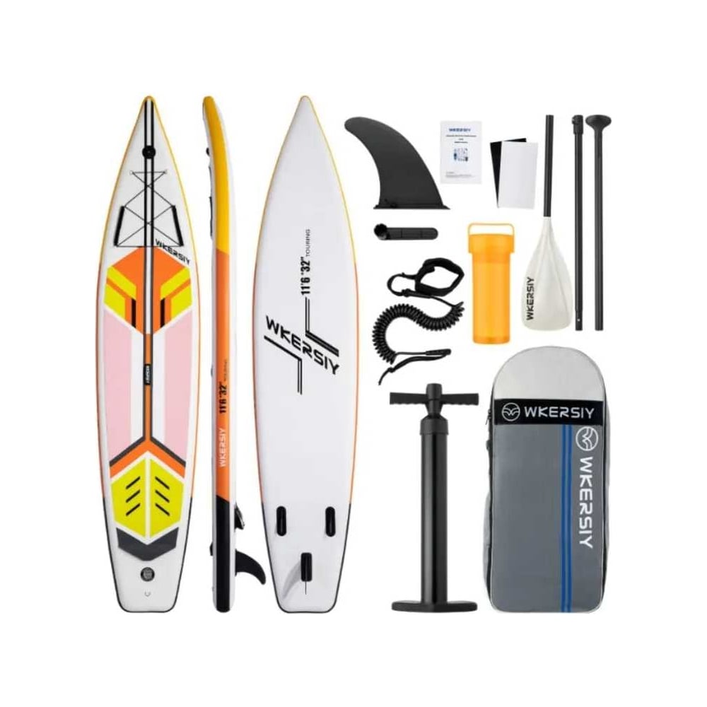 Изображение товара Доска для SUP-серфинга Nonstopika оранжевый туринговый 350 см