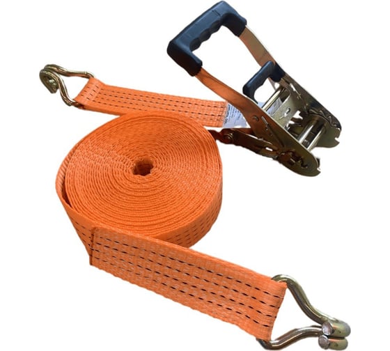 Изображение товара Стяжной ремень КанТраст  50 мм, 6 т, 10 м, анатомическая ручка RS50610AR