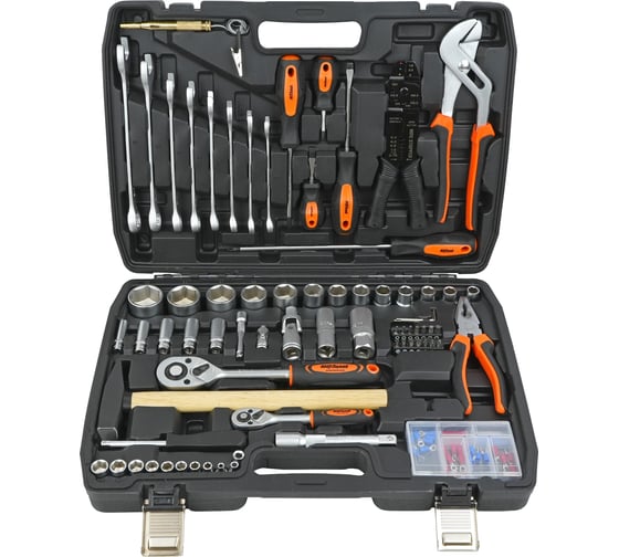 Изображение товара Профессиональный набор инструментов 99 предметов AV Steel AV-011099