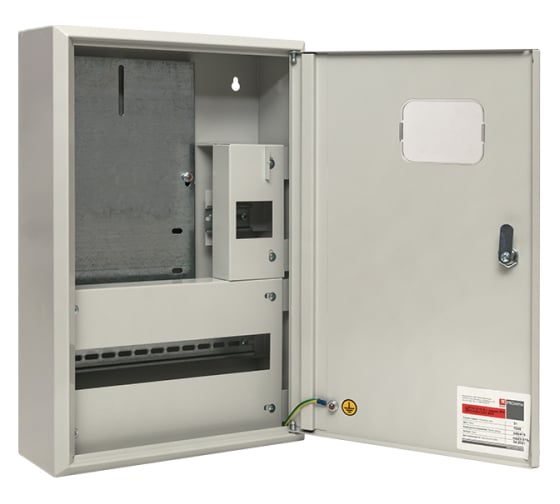 Изображение товара Учетно-распределительный навесной щит EKF ЩУРн 3/18 с окном IP31 500х340х120 под электросчетчик mb23-3/18e 6337715