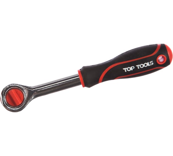 Изображение товара Трещоточный ключ (1/4 дюймов, 150 мм) Top Tools 38D101