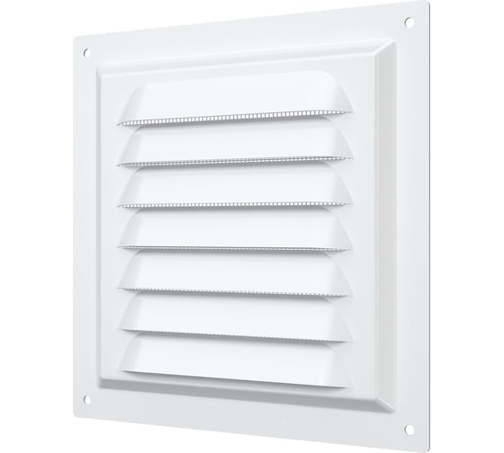 Изображение товара Решетка вентиляционная вытяжная стальная (с покрытием полимерной эмалью, 150х150 мм) Era 1515МЭ 233-003