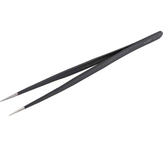 Изображение товара Диэлектрический пинцет HANDSKIT 140 мм ESD11