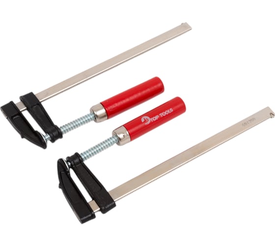 Изображение товара Струбцина (тип F, 50 x 200 мм, набор 2 шт) Top Tools 12A216