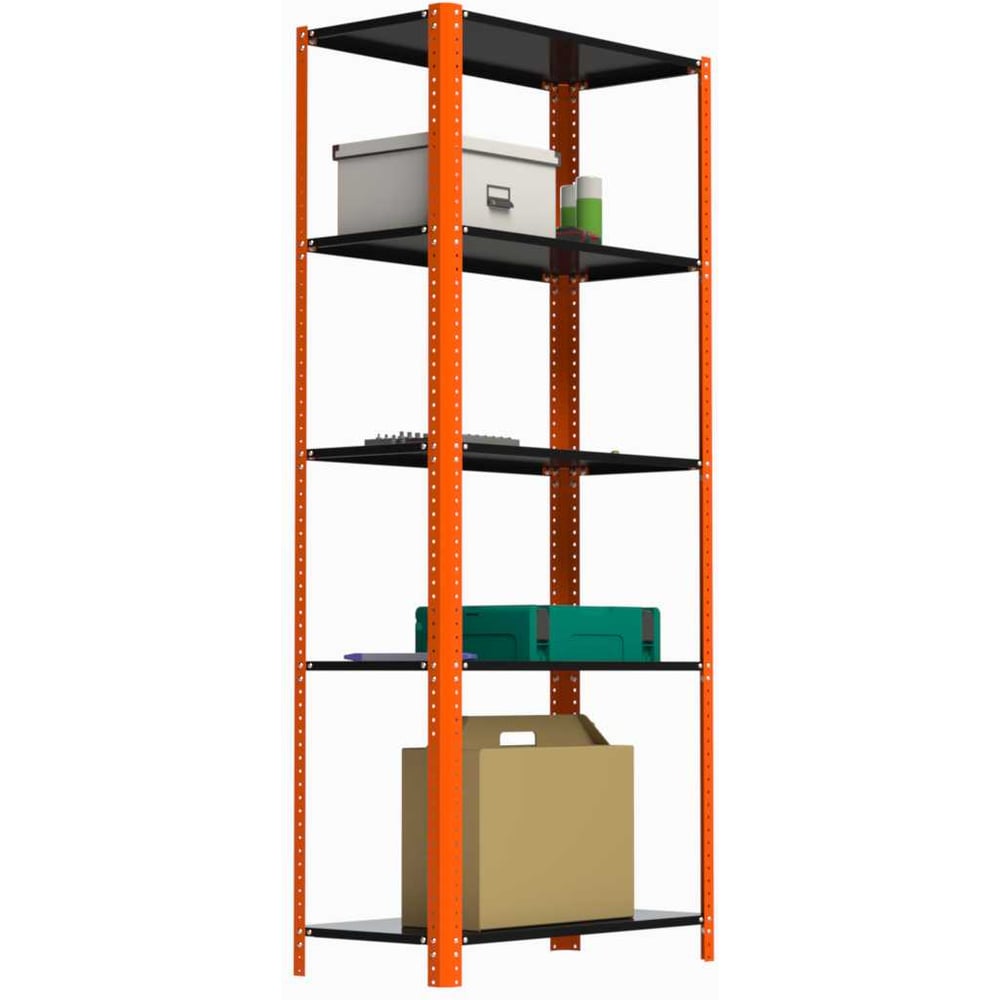 Изображение товара Стеллаж Metalex AIR 1800x1000x300 мм 5 полок сталь напольный