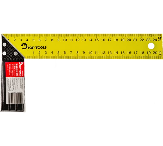 Изображение товара Стальной угольник 250 мм Top Tools 30C333