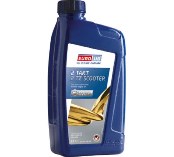 Изображение товара Масло моторное MOTO 2TZ SCOOTER API TC/ISO-L-EGB/JASO FB 1 л EUROLUB 341001