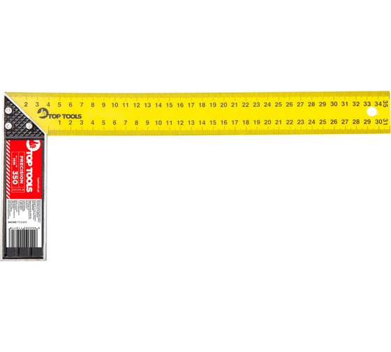 Изображение товара Стальной угольник 350 мм Top Tools 30C335