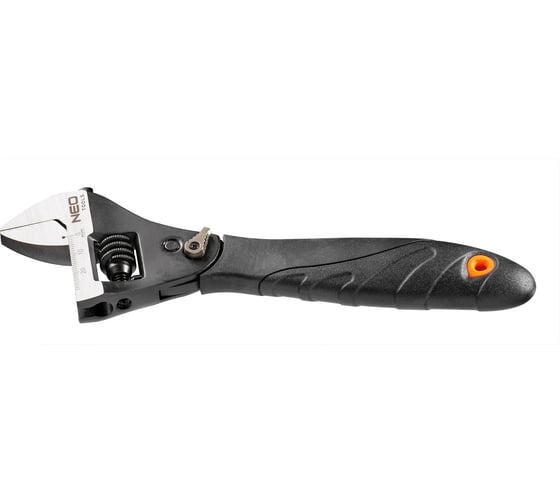 Изображение товара Разводной ключ NEO Tools 200 мм 0-30 мм с трещоткой 03-017