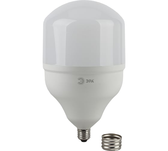 Изображение товара Светодиодная лампа ЭРА LED POWER T160-65W-6500-E27/E40 Е27/Е40, 65 Вт, колокол, холодный дневнoй свет Б0027924