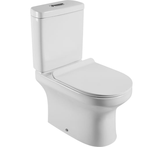 Изображение товара Унитаз-компакт Agger безободковый, сиденье с микролифтом X936511259 AT04000