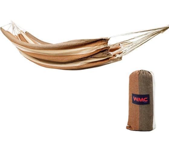 Изображение товара Полотняный двухместный гамак WMC TOOLS 200x150 см WMC-HAM-81