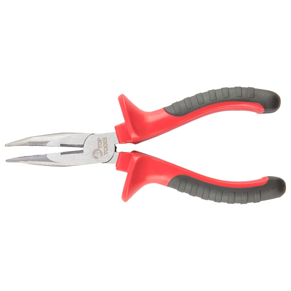 Изображение товара Профессиональные удлиненные изогнутые плоскогубцы 160 мм Top Tools 32D114