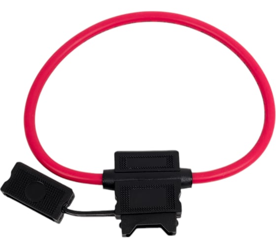 Изображение товара Держатель на 1 ATC стандартный флажковый предохранитель Pro Legend с кабелем 6 мм2 КОЛЬЦО PL9241