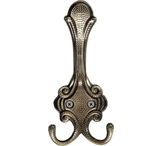 Изображение товара Мебельный крючок ТУНДРА KM305AB трехрожковый, цвет бронза 1866213