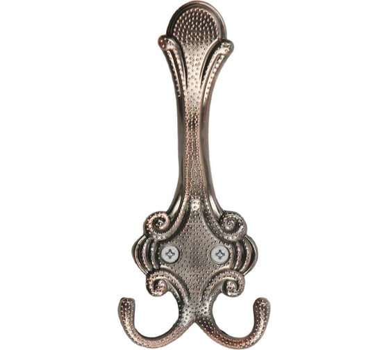 Изображение товара Мебельный крючок ТУНДРА KM305AC трехрожковый, цвет медь 1866214