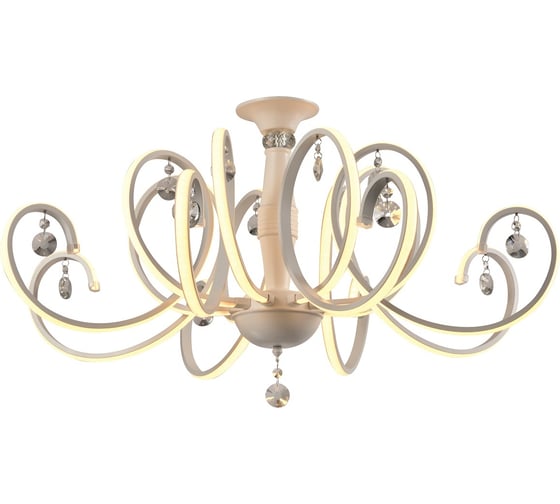 Изображение товара Светодиодная люстра POWERLIGHT VINE-8LED 160Вт, хром/белый, 4000К 1-016280