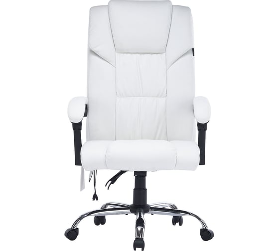 Изображение товара Кресло CACTUS CS-CHR-OC02M-WT белый, экокожа, крестовина сталь 1884158