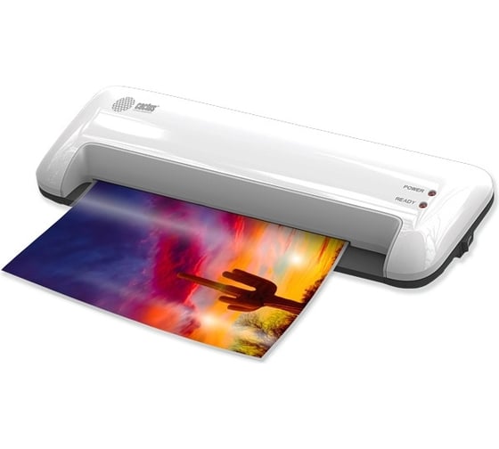 Изображение товара Ламинатор CACTUS CS-LAB-A4400 A4, 80-125 мкм, 40см/мин, 2 вала, ламинирование фото 1077956