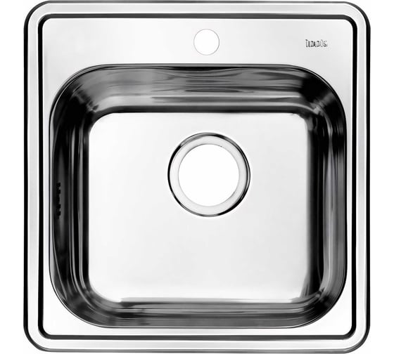 Изображение товара Мойка IDDIS Strit S, нерж. сталь, шелк, 485*485, ID STR48S0i77