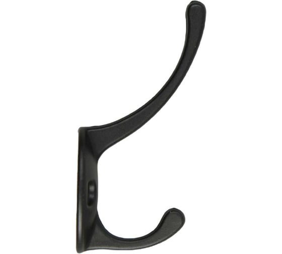 Изображение товара Мебельный крючок ТУНДРА LIGHT VINTAGE 006, черный 4645193