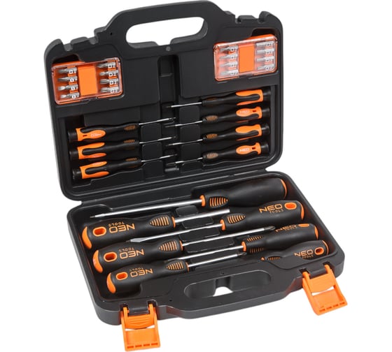 Изображение товара Набор отверток и насадок 30 штук NEO Tools 04-209