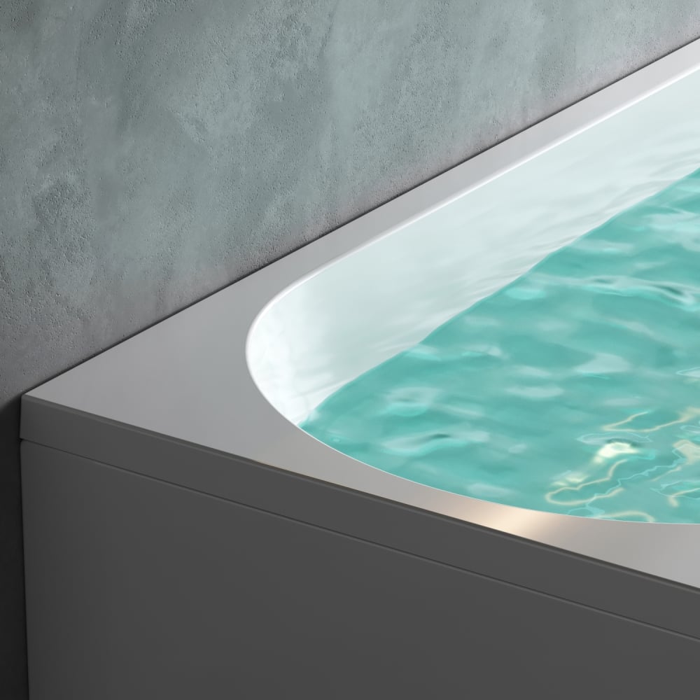 Изображение товара Акриловая ванна AM.PM X-Joy 180x80 см современная установка приемлемая цена