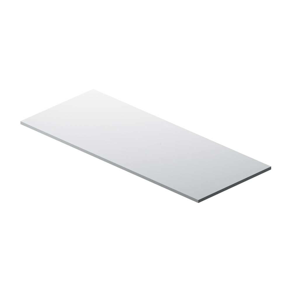 Изображение товара Столешница AM.PM Universal под накладную раковину 120 см белый глянец