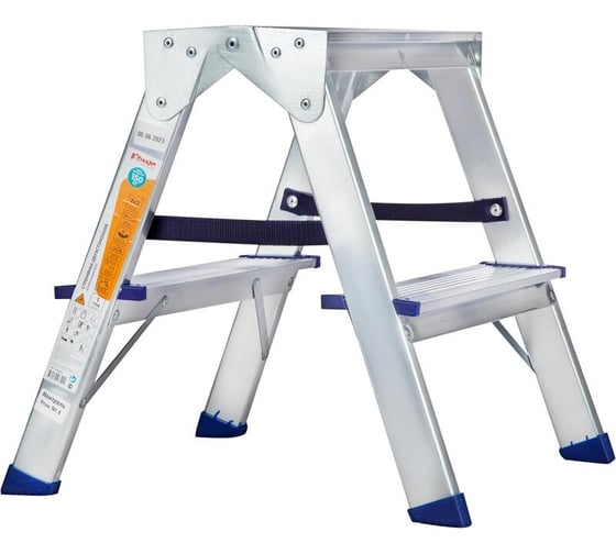 Изображение товара Алюминиевая стремянка ООО Комус 2x2 ступени 1506696