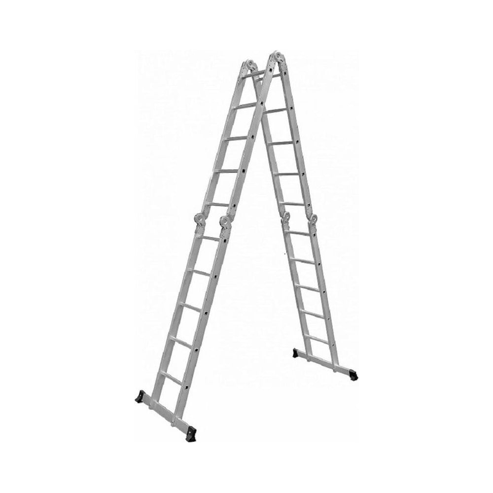 Изображение товара Лестница-трансформер Комус алюминиевая, 4x5 ступени