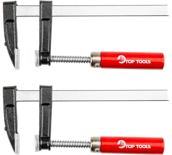 Изображение товара Набор струбцин Top Tools 50x150 мм 2 шт. 12A215