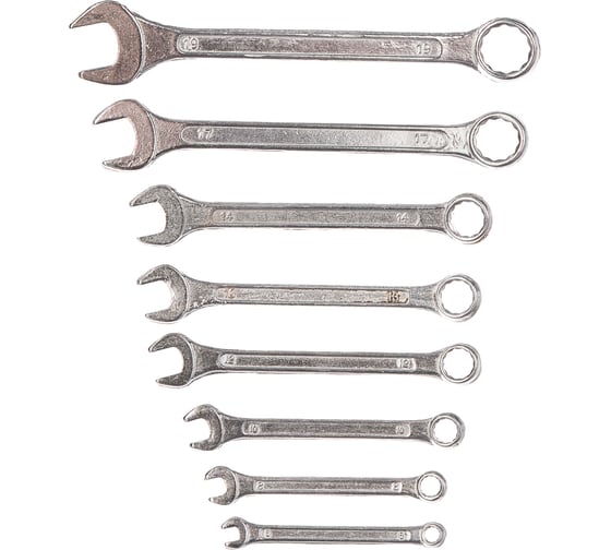 Изображение товара Набор комбинированных ключей Top Tools 6-19 мм, 8 шт. 35D356