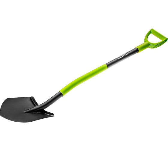 Изображение товара Лопата (заостренный штык, металлический черенок) VERTO 15G010